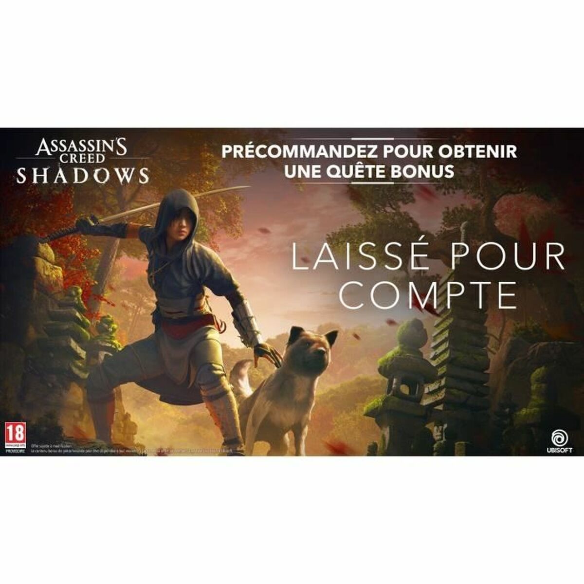 PlayStation 5 Video Game Ubisoft Shadows