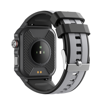 Smart Watch for Men 3ATM Waterproof Smartwatch 1.96 inch screen for Android and iOS Phones Fitness Tracker Watch with 100+ Sports Modes-2