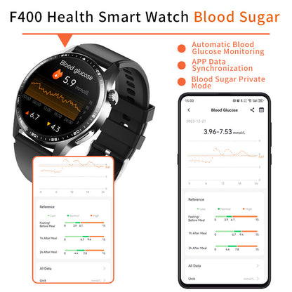 Healthy Blood Oxygen Smart Watch Men ECG+PPG Precise Body Temperature Heart Rate Monitor Smartwatch HRV Blood Pressure Watches-4